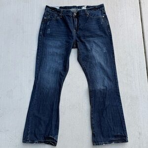 Vintage John Stetson "1014 Rocker' Western Cotton Bootcut Jeans Mens Size 40x32